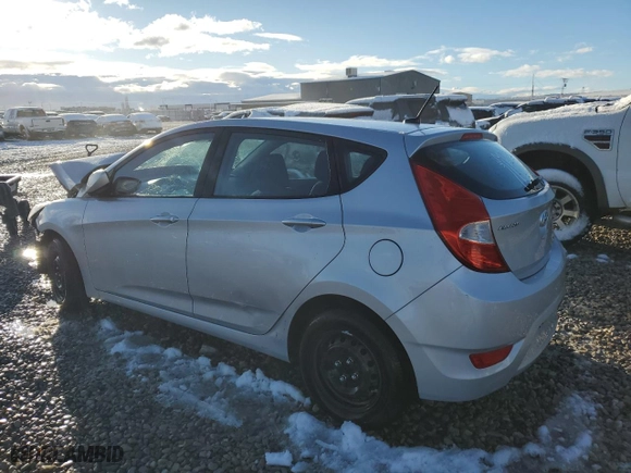 2017 Hyundai Accent SE with VIN KMHCT5AEXHU337058, listed as a Copart auction lot 49476065 with 130,024 mi miles and Salvage Title. Bid and sale history available at carsss.com. Image 2.