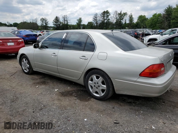 2003 Lexus LS 430 z VIN JTHBN30FX30102599, wystawiony jako Copart lot #58850365 z przebiegiem 245 545 mil mil oraz Czysty tytuł • Clean title. Historia ofert i sprzedaży dostępna na DreamBid. Obrazek 2.