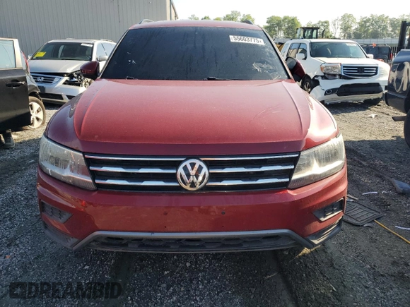 2019 Volkswagen Tiguan SE with VIN 3VV3B7AX9KM018445, listed as a Copart auction lot 55603775 with 96,994 mi miles and Clean Title. Bid and sale history available at DreamBid. Image 5.