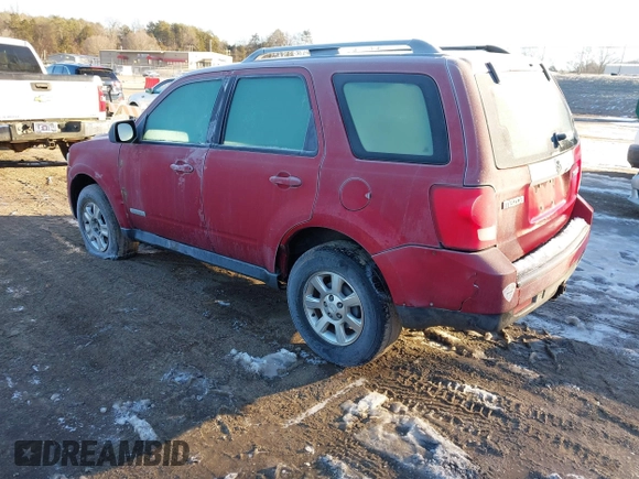 2008 Mazda Tribute ES with VIN 4F2CZ06168KM04987, listed as a IAAI auction lot 41267866 with 177,894 mi miles. Bid and sale history available at carsss.com. Image 3.