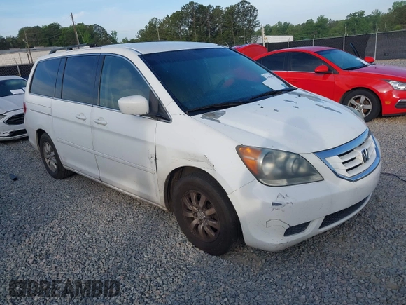 2010 Honda Odyssey EX with VIN 5FNRL3H41AB008005, listed as a IAAI auction lot 42058519 with 214,175 mi miles. Bid and sale history available at carsss.com. Image 1.