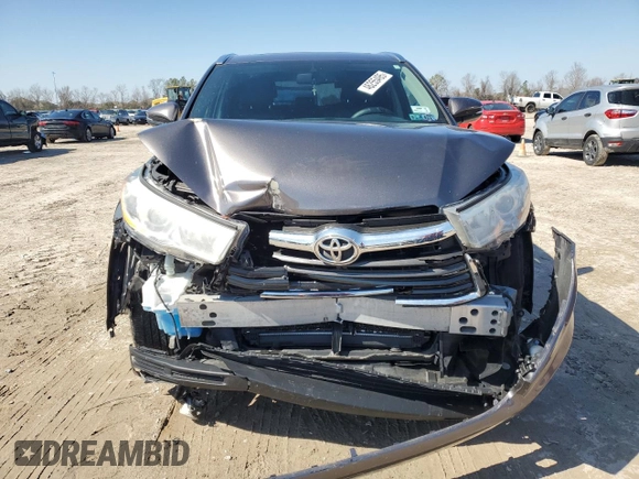 2014 Toyota Highlander XLE z VIN 5TDJKRFH6ES041592, wystawiony jako Copart lot #46255495 z przebiegiem 113 695 mil mil oraz Szkoda całkowita • Salvage title. Historia ofert i sprzedaży dostępna na DreamBid. Obrazek 5.