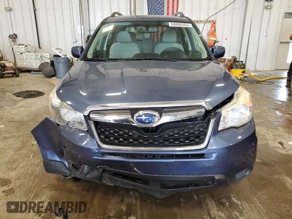 2014 Subaru Forester Premium with VIN JF2SJAEC5EH476592, listed as a Copart auction lot 60880355 with 77,899 mi miles and Salvage title. Bid and sale history available at DreamBid. Image 5.