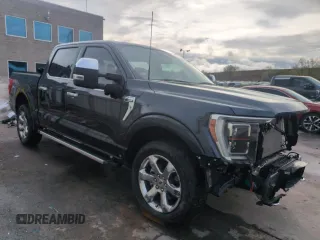 2022 Ford F-150 XL с VIN 1FTFW1E80NFB74376, выставлен на аукционе Copart как лот 54271845 с пробегом 16 253 миль миль и Списание • Salvage title. История ставок и продаж доступна на DreamBid. Изображение 4.
