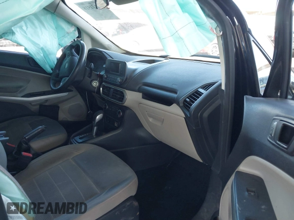 2020 Ford EcoSport S with VIN MAJ3S2FE3LC377288, listed as a IAAI auction lot 41344518 with 61,559 mi miles and . Bid and sale history available at DreamBid. Image 5.