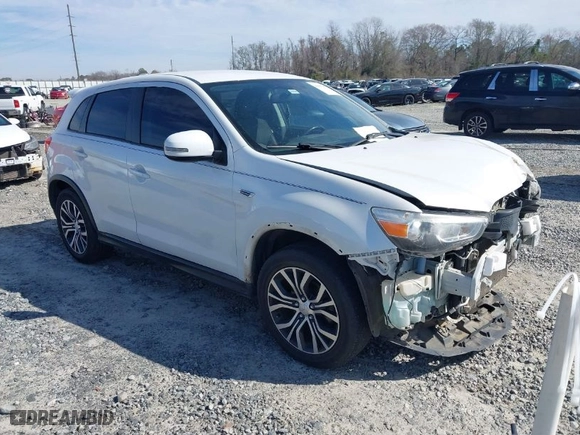 2017 Mitsubishi Outlander Sport ES 2.0 with VIN JA4AP3AU4HZ069083, listed as a IAAI auction lot 41597437 with 109,825 mi miles. Bid and sale history available at carsss.com. Image 1.