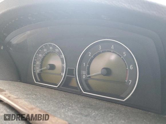 2008 BMW 7 Series 750i with VIN WBAHL83518DT11390, listed as a Copart auction lot 73338484 with Not Provided miles and Salvage Title. Bid and sale history available at DreamBid. Image 9.