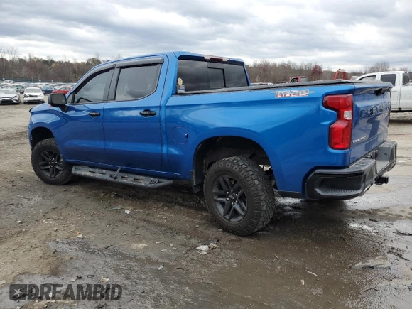 2022 Chevrolet Silverado 1500 LT Trail Boss with VIN 3GCUDFED7NG619475, listed as a Copart auction lot 78949174 with 14,068 mi miles and Salvage Title. Bid and sale history available at DreamBid. Image 2.