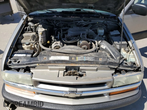 2004 Chevrolet S-10 LS with VIN 1GCDT13X44K113046, listed as a Copart auction lot 53899735 with 149,144 mi miles and Clean Title. Bid and sale history available at DreamBid. Image 11.