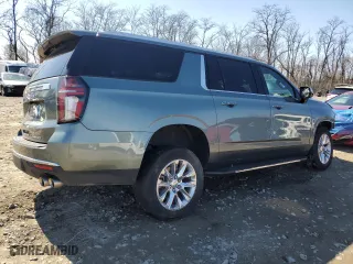 2023 Chevrolet Suburban Premier with VIN 1GNSCFKD9PR550376, listed as a Copart auction lot 48015445 with 39,173 mi miles and Non Repairable. Bid and sale history available at carsss.com. Image 3.