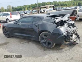 2019 Chevrolet Camaro 2LT with VIN 1G1FD1RS6K0128733, listed as a Copart auction lot 71261834 with 0 mi miles and Salvage Title. Bid and sale history available at carsss.com. Image 2.