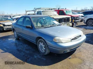 2000 Ford Contour SE Fleet with VIN 1FAFP66L5YK137824, listed as a IAAI auction lot 41610477 with 120,320 mi miles. Bid and sale history available at carsss.com. Image 1.