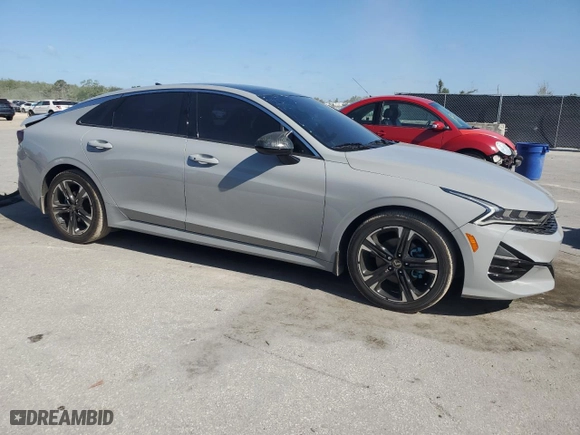 2021 Kia K5 GT-Line with VIN 5XXG64J28MG049116, listed as a Copart auction lot 51746355 with 44,578 mi miles and Salvage Title. Bid and sale history available at carsss.com. Image 4.