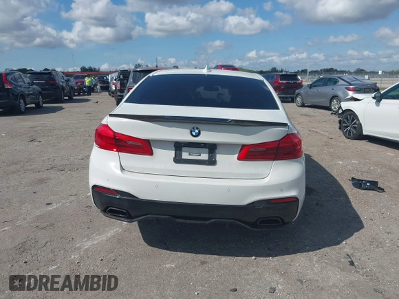 2018 BMW 5 Series 540i with VIN WBAJE5C50JWA95412, listed as a IAAI auction lot 41502258 with 74,150 mi miles and . Bid and sale history available at carsss.com. Image 16.