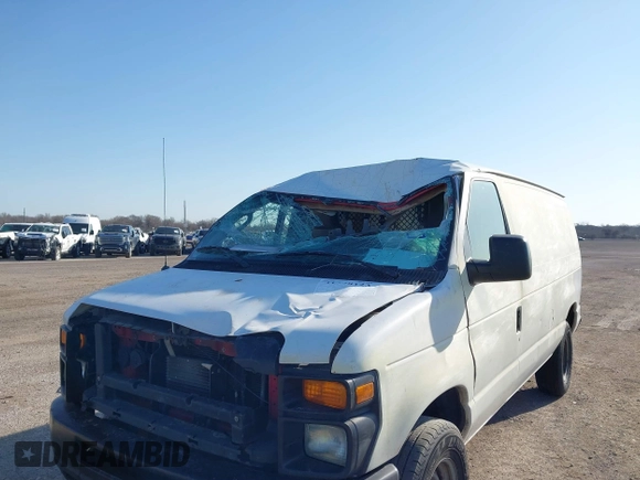 2011 Ford Econoline Cargo Commercial with VIN 1FTSE3EL8BDA38778, listed as a IAAI auction lot 41778123 with 320,636 mi miles. Bid and sale history available at carsss.com. Image 6.