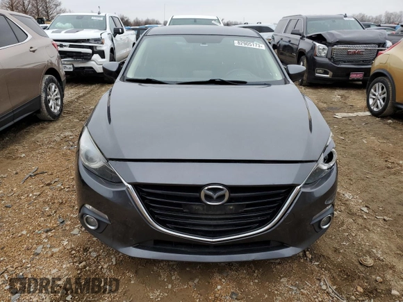2014 Mazda 3 S Touring with VIN JM1BM1V30E1142940, listed as a Copart auction lot 82905173 with Not Provided miles and Salvage Title. Bid and sale history available at DreamBid. Image 5.