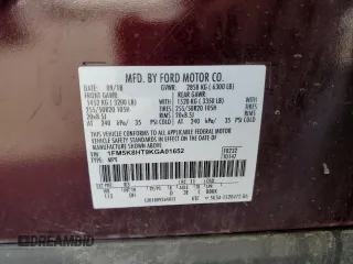 2019 Ford Explorer Platinum с VIN 1FM5K8HT9KGA01652, выставлен на аукционе Copart как лот 52686185 с пробегом Не указан миль и Списание • Salvage title. История ставок и продаж доступна на DreamBid. Изображение 13.