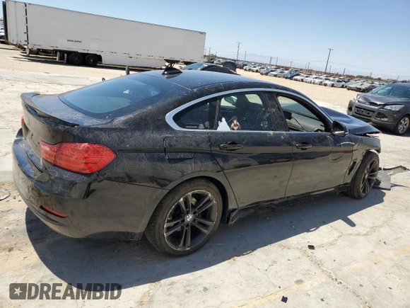 2017 BMW 4 Series 430i with VIN WBA4F7C38HG787973, listed as a Copart auction lot 59938104 with Not provided miles and Salvage title. Bid and sale history available at DreamBid. Image 3.