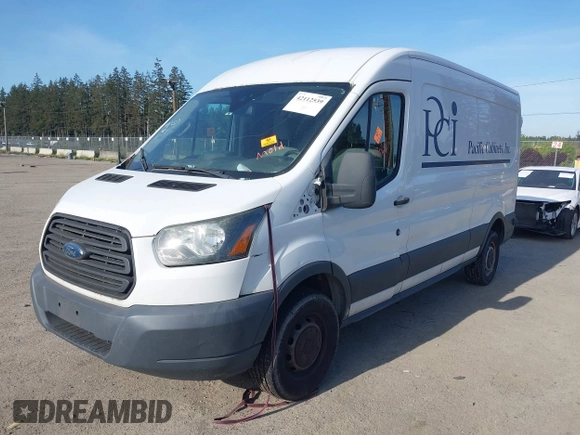 2015 Ford Transit Cargo with VIN 1FTNR2CM2FKA10726, listed as a IAAI auction lot 42112539 with 305,478 mi miles and . Bid and sale history available at DreamBid. Image 2.