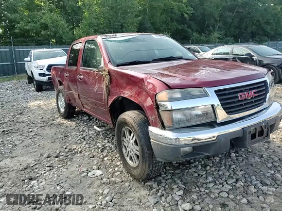 2010 GMC Canyon SLE1 with VIN 1GTJTCDE2A8100462, listed as a Copart auction lot 66986244 with 83,072 mi miles and Salvage Title. Bid and sale history available at carsss.com. Image 10.