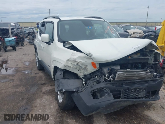 2018 Jeep Renegade Altitude z VIN ZACCJABBXJPH74363, wystawiony jako IAAI lot #42362644 z przebiegiem 64 069 mil mil oraz . Historia ofert i sprzedaży dostępna na DreamBid. Obrazek 1.