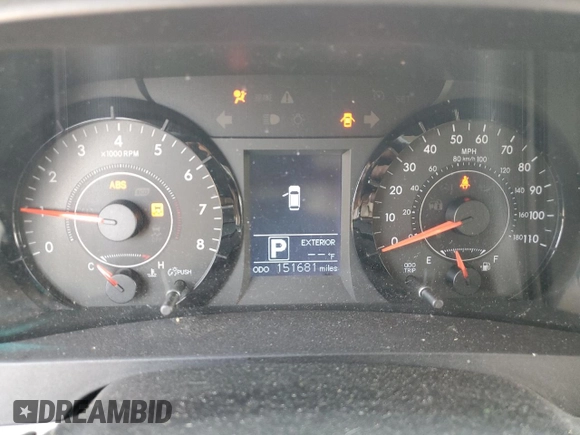 2015 Toyota Sienna LE AAS with VIN 5TDKK3DC9FS637144, listed as a Copart auction lot 59624495 with 151,681 mi miles and Salvage title. Bid and sale history available at DreamBid. Image 9.