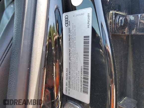 2015 Audi A3 1.8T Premium with VIN WAUACGFF2F1005801, listed as a Copart auction lot 51912765 with 106,935 mi miles and Clean Title. Bid and sale history available at carsss.com. Image 12.