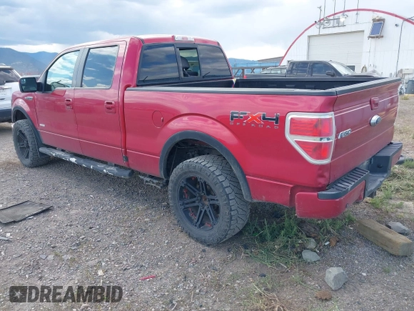 2011 Ford F-150 XLT with VIN 1FTFW1ET7BFA98090, listed as a IAAI auction lot 42435950 with 186,932 mi miles and . Bid and sale history available at DreamBid. Image 3.