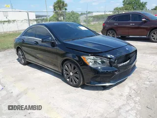 2017 Mercedes-Benz CLA with VIN WDDSJ4EB0HN445169, listed as a IAAI auction lot 42015788 with 58,900 mi miles. Bid and sale history available at carsss.com. Image 1.