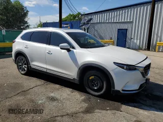 2017 Mazda CX-9 Signature with VIN JM3TCBEY4H0129361, listed as a Copart auction lot 56929295 with 96,686 mi miles and Salvage title. Bid and sale history available at DreamBid. Image 4.