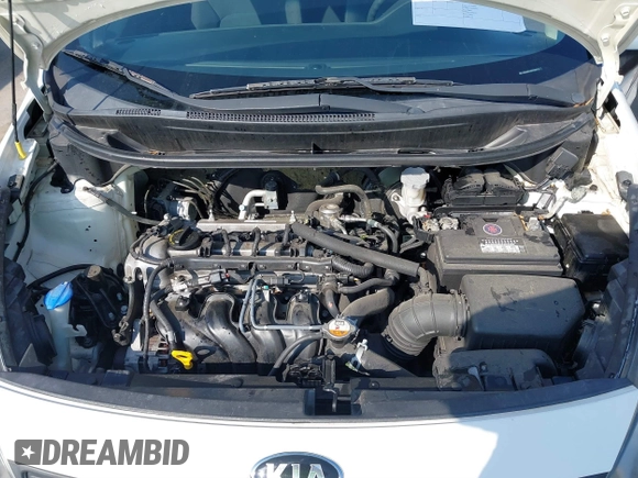 2015 Kia Rio LX with VIN KNADM5A39F6500074, listed as a IAAI auction lot 41871224 with 126,209 mi miles. Bid and sale history available at carsss.com. Image 10.