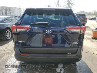 2023 Toyota RAV4 Hybrid XLE Premium with VIN JTMB6RFV2PD097428, listed as a Copart auction lot 52439575 with 13,955 mi miles and Salvage Title. Bid and sale history available at carsss.com. Image 6.