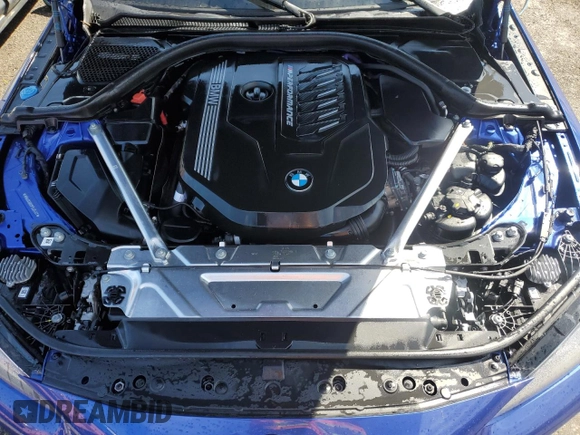 2023 BMW 4 Series M440i xDrive with VIN WBA13AR01PCL45497, listed as a Copart auction lot 74858704 with Not Provided miles and Non Repairable. Bid and sale history available at DreamBid. Image 11.
