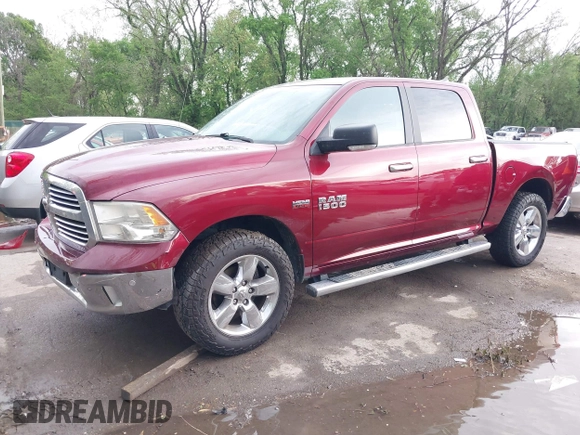 2018 Ram 1500 Big Horn with VIN 1C6RR7LT7JS322076, listed as a IAAI auction lot 42098483 with 99,932 mi miles and . Bid and sale history available at DreamBid. Image 19.