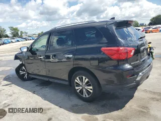 2019 Nissan Pathfinder SL z VIN 5N1DR2MM3KC612268, wystawiony jako Copart lot #56787195 z przebiegiem 138 267 mil mil oraz Nie do naprawy • Non repairable. Historia ofert i sprzedaży dostępna na DreamBid. Obrazek 2.