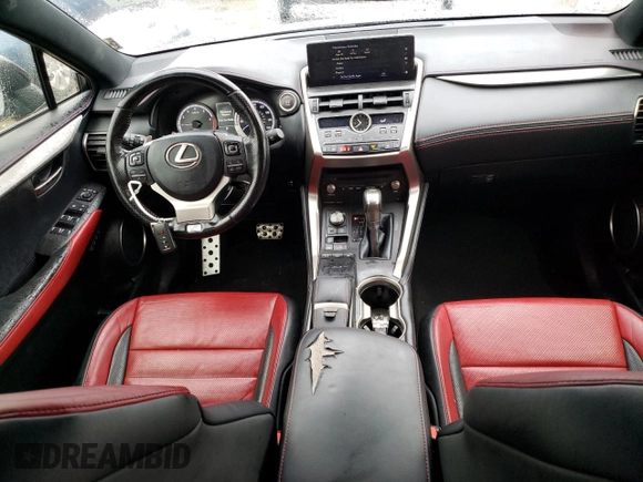 2020 Lexus NX 300 F Sport with VIN JTJSARDZ2L2222242, listed as a Copart auction lot 59493045 with 134,746 mi miles and Non repairable. Bid and sale history available at DreamBid. Image 8.