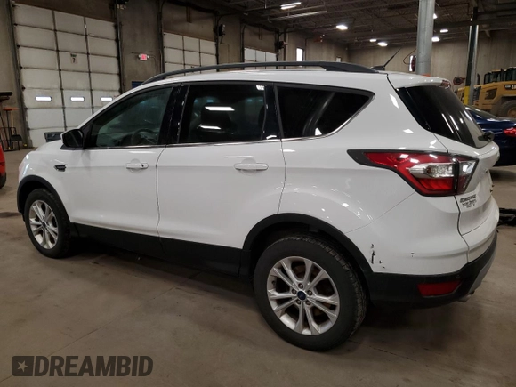 2017 Ford Escape SE with VIN 1FMCU9G96HUA26063, listed as a Copart auction lot 52075765 with 165,444 mi miles and Salvage Title. Bid and sale history available at carsss.com. Image 2.