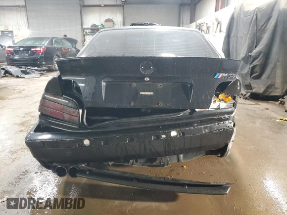 1998 BMW 3 Series M3 with VIN WBSBG9327WEY77787, listed as a Copart auction lot 47663745 with 77,038 mi miles and Salvage Title. Bid and sale history available at carsss.com. Image 6.