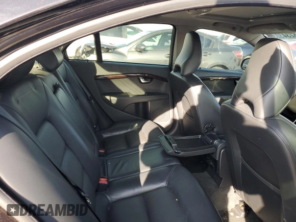 2013 Volvo S80 T6 with VIN YV1902AH0D1172403, listed as a Copart auction lot 82343234 with 128,092 mi miles and Salvage Title. Bid and sale history available at carsss.com. Image 10.