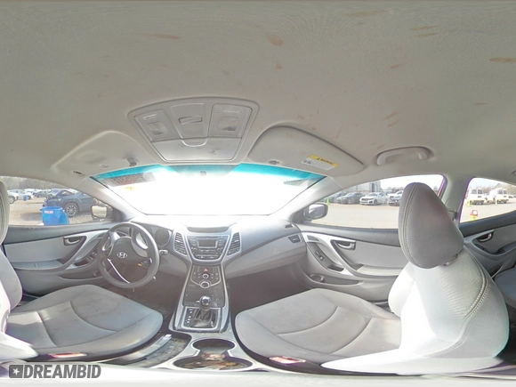 2016 Hyundai Elantra Value Edition with VIN KMHDH4AE6GU542083, listed as a Copart auction lot 42905375 with 0 mi miles and Salvage Title. Bid and sale history available at carsss.com. Image 14.