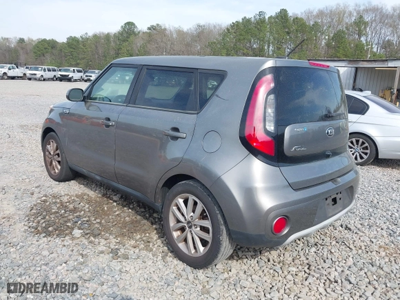 2019 Kia Soul + with VIN KNDJP3A5XK7678079, listed as a IAAI auction lot 41844361 with 97,564 mi miles. Bid and sale history available at carsss.com. Image 3.