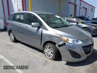 2015 Mazda Mazda5 Sport with VIN JM1CW2BL8F0185437, listed as a IAAI auction lot 41932380 with 90,029 mi miles. Bid and sale history available at carsss.com. Image 1.