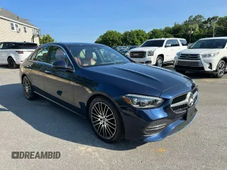 2022 Mercedes-Benz C 300 z VIN W1KAF4HB2NR062170, wystawiony jako Copart lot #66495485 z przebiegiem 58 230 mil mil oraz Czysty tytuł • Clean title. Historia ofert i sprzedaży dostępna na DreamBid. Obrazek 4.