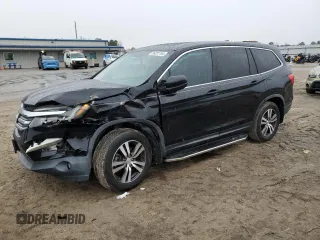 2016 Honda Pilot EX-L with VIN 5FNYF5H71GB018793, listed as a Copart auction lot 86281164 with 90,958 mi miles and Salvage Title. Bid and sale history available at carsss.com. Image 1.
