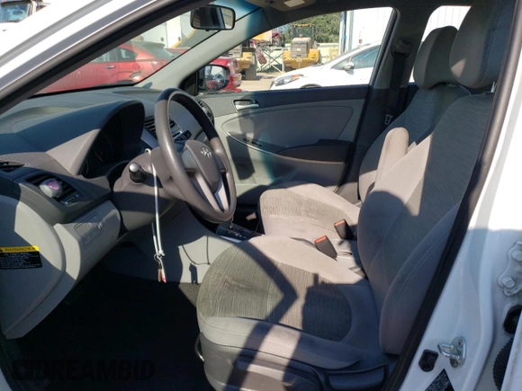 2017 Hyundai Accent SE with VIN KMHCT4AE1HU340568, listed as a Copart auction lot 60994693 with 61,941 mi miles. Bid and sale history available at carsss.com. Image 7.