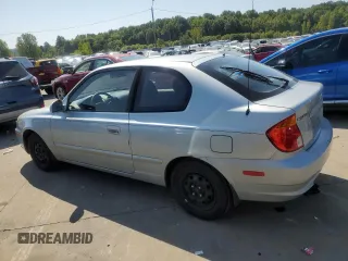 2003 Hyundai Accent GL with VIN KMHCG35CX3U274974, listed as a Copart auction lot 68807494 with 133,791 mi miles and Non Repairable. Bid and sale history available at carsss.com. Image 2.