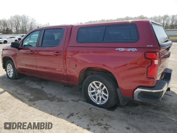 2020 Chevrolet Silverado 1500 LT with VIN 3GCUYDET0LG244803, listed as a Copart auction lot 53461845 with 110,828 mi miles and Salvage Title. Bid and sale history available at DreamBid. Image 2.