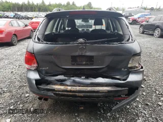 2010 Volkswagen Jetta SportWagen S with VIN 3VWKX7AJ6AM650659, listed as a Copart auction lot 59956854 with 0 mi miles and Salvage Title. Bid and sale history available at carsss.com. Image 6.