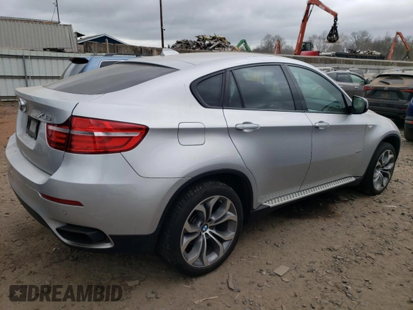 2013 BMW X6 xDrive50i with VIN 5UXFG8C52DL591964, listed as a Copart auction lot 50694834 with 110,892 mi miles and Clean Title. Bid and sale history available at carsss.com. Image 3.