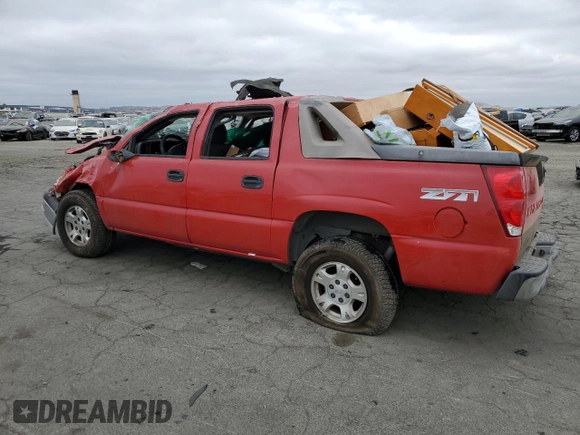 2003 Chevrolet Avalanche with VIN 3GNEK13T93G330836, listed as a Copart auction lot 71985704 with 0 mi miles and Salvage Title. Bid and sale history available at carsss.com. Image 2.
